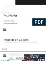 Anualidades Matemáticas - Conceptos y Ejemplos