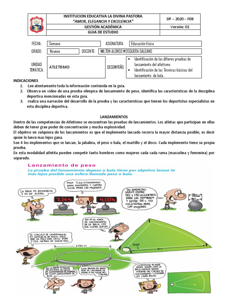 Ge 09 Educacion Fisica | PDF | Deporte del atletismo