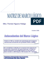 Matriz de Marco Lógico