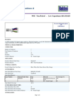 9932 Non-Paired - Low Capacitance RS-232/423: See Put-Ups and Colors