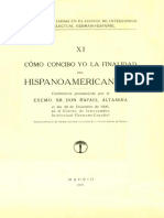 1927 - Finalidad Del Hispanoamericanismo