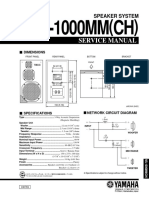 NS-1000MM CH: Service Manual