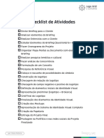 Checklist projeto marca visual