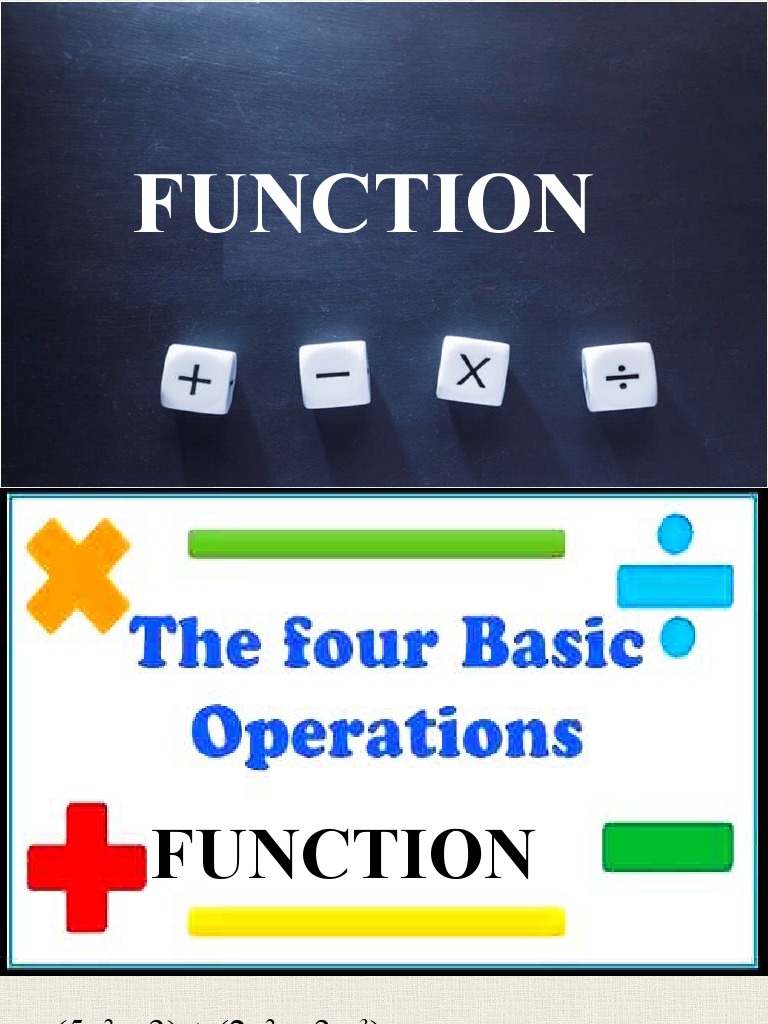 Operations of Functions | PDF | Function (Mathematics) | Polynomial