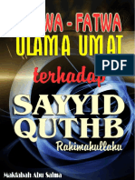 Fatwa Ulama Thd Sayyid Quthb