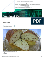 Pan de Pasas - Gastronomía Vasca - Escuela de Hostelería Leioa