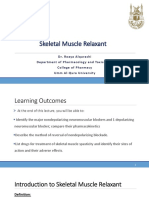 L9 Skeletal Muscle Relaxants & Local Anesthetics