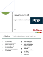 Eloqua Basics Part 1 010
