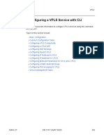 5.9 Configuring A VPLS Service With CLI