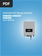 Grid-Tied PV String Inverter: User Manual