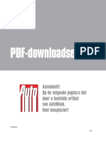 PDF-downloadservice. Alstublieft! Op de Volgende Pagina's Het Door U Bestelde Artikel Van AutoWeek. Veel Leesplezier!