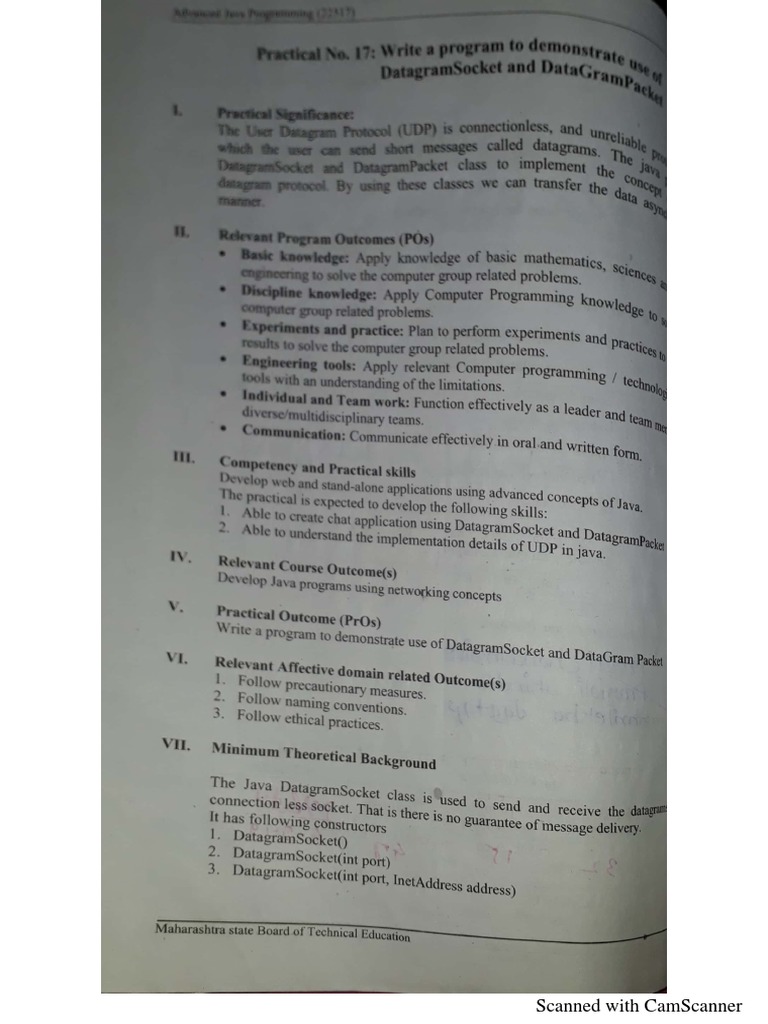 AJP Practical-17 | PDF