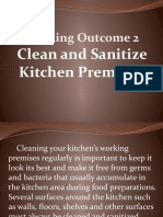 Cleaning and Maintan KP - Cleaning and Sanitizing