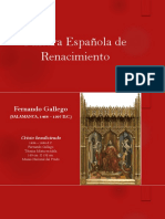 3° Clase - Pintura Española de Renacimiento