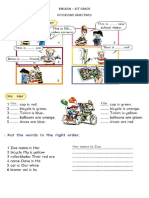 Possessive adjectives 1ero