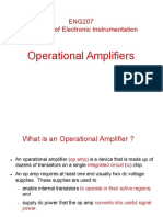 ENG207 Operational Amplifiers Principles of Electronic Instrumentation