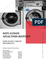 Situation Analysis Report: Omo Matic Liquid Detergent