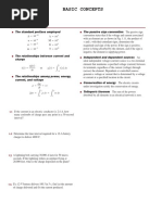 Basic Concepts: The Standard Prefixes Employed The Passive Sign Convention