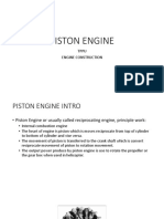 Piston Engine Construction