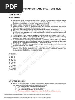 Acctg 11 Answer Key Chapter 1 and Chapter 2 Quiz.pdf