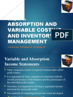 CH 8 Abs-Var Costing & Inv MNGT