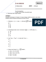 Aljabar 1 - Soal