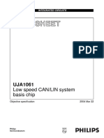 Data Sheet: Low Speed CAN/LIN System Basis Chip