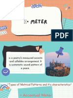Meter and Literary Devices