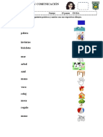 Evaluacion Lenguaje Septiembre