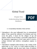 Global Trend: Chapter One Understanding International Relations