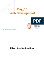 Day - 13 Web Development: by - Dipankar Kumar Pankaj