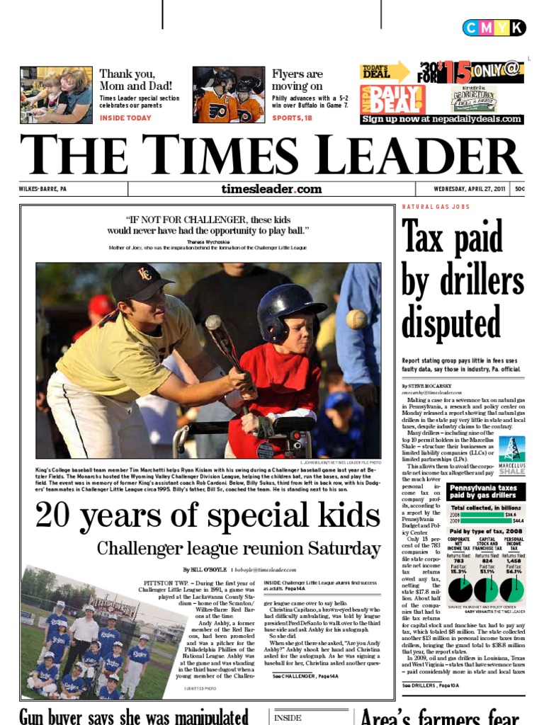 Times Leader 04-27-2011 | PDF | Wilkes Barre | Pennsylvania