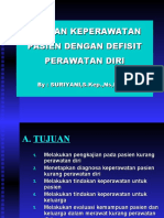 ASUHAN KEPERAWATAN DEFISIT PERAWATAN DIRI