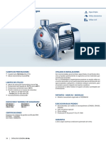 Centrifuga CPM600 0.5HP Pedrollo Bonnett