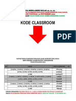 Kode Classroom PAS Ganjil Siswa