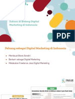 Sukses Di Bidang Digital Marketing Di Indonesia
