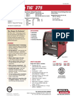 Lincoln Precision Tig275
