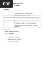 PLSQL 3 1 Assessment