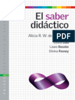 El Saber Didactico - Camilloni Alicia