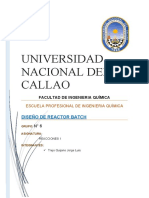 Tarea Diseño de Reactor Batch