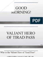 Valiant Hero of Tirad Pass