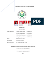 Analisis Proposal Penelitian Skripsi - Metodologi Penelitian