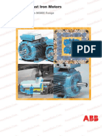 4 ABB General Performance High Efficiency Cast Iron Motors M2BA-M3BP Series (Catalogue) PDF