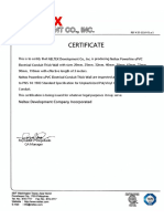 Certificate: Neltex Development Company Incorporated