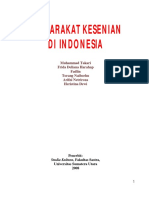 Buku Masyarakat Dan Kesenian Indonesia
