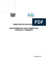 Procedimientos Tramites de Licencia Versión 20 de Noviembre 2013-1