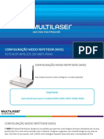 6 Configuração Modo Repetidor WDS RE040