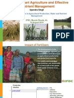 Upendra Singh: Technology Advances in Agricultural Production, Water and Nutrient Management
