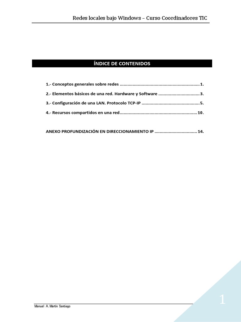 0032 Redes Locales Bajo Windows | PDF