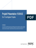 Projektportfolio September 2003